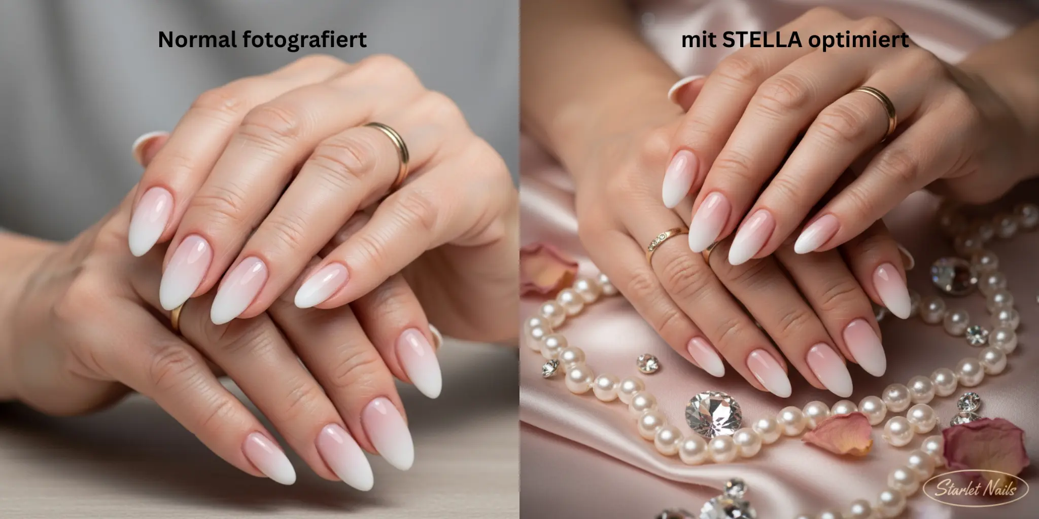 Normal fotografiert vs. mit STELLA optimiert – Vorher Nachher Vergleich
